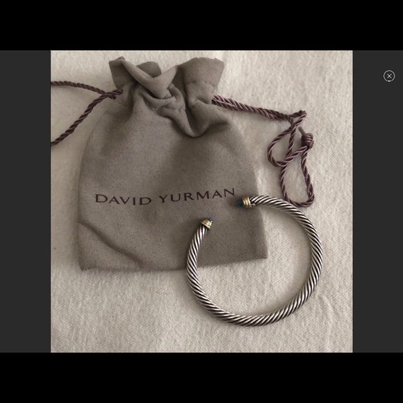 David Yurman Blue Topaz Bracelet